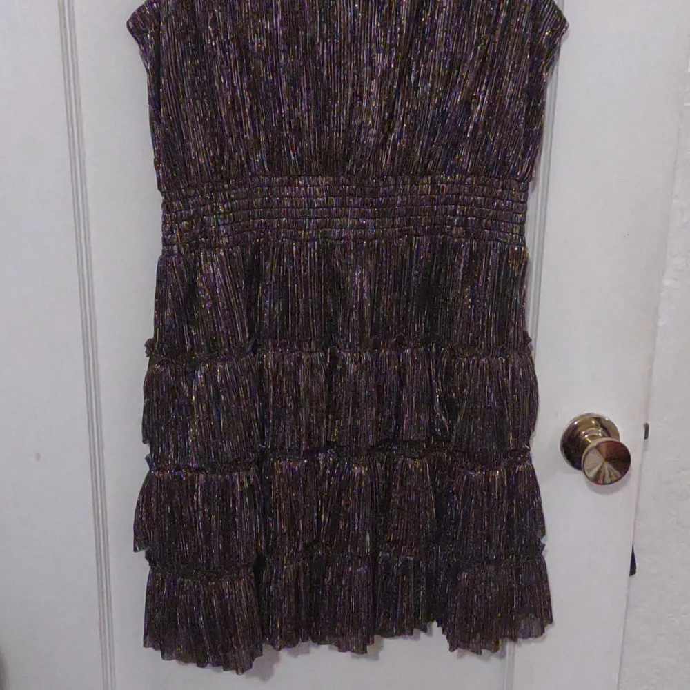 1. STATE | Gold Dress - Picture 4 of 5